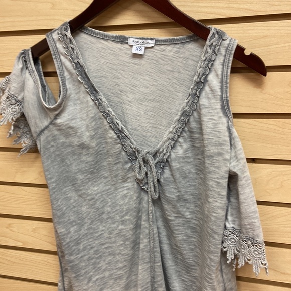 Angela Mara made in Italy women fashionable top Size XS to Small - Picture 3 of 6